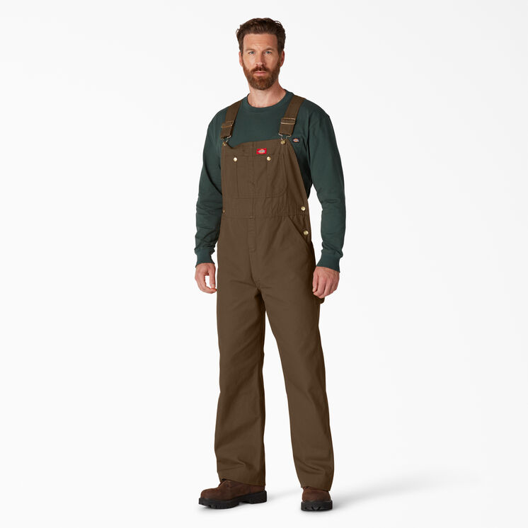 Classic Bib Overalls - Rinsed Timber Brown &#40;RTB&#41;