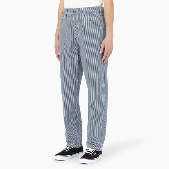 Garyville Regular Fit Hickory Stripe Carpenter Pants - Dickies US