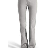Dickies Girl Juniors' Worker Bootcut Pants - Silver (SV)