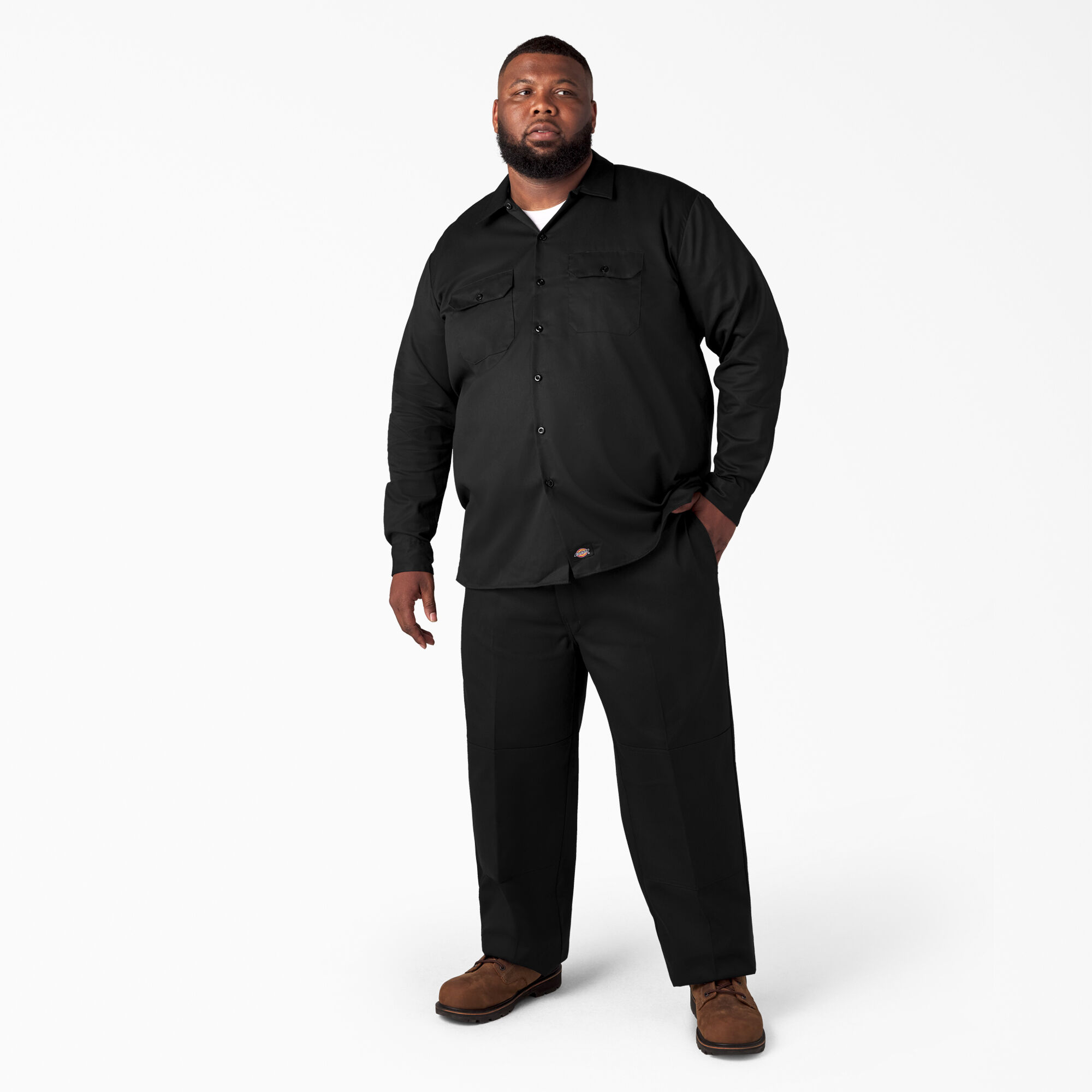 Black outlet work shirts