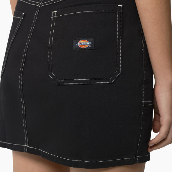 Women&#39;s High Waisted Carpenter Skirt - Black &#40;BKX&#41;
