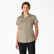 Women&rsquo;s FLEX Short Sleeve Work Shirt - Desert Khaki &#40;DS&#41;