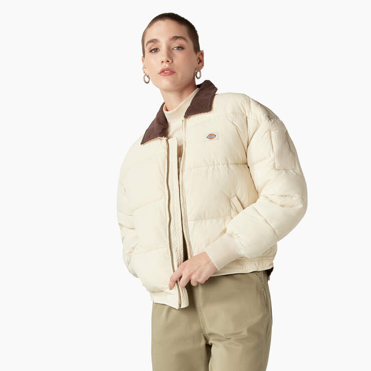 Women’s Overbrook Puffer Jacket - Stone Whitecap Gray (SN9) image number 1