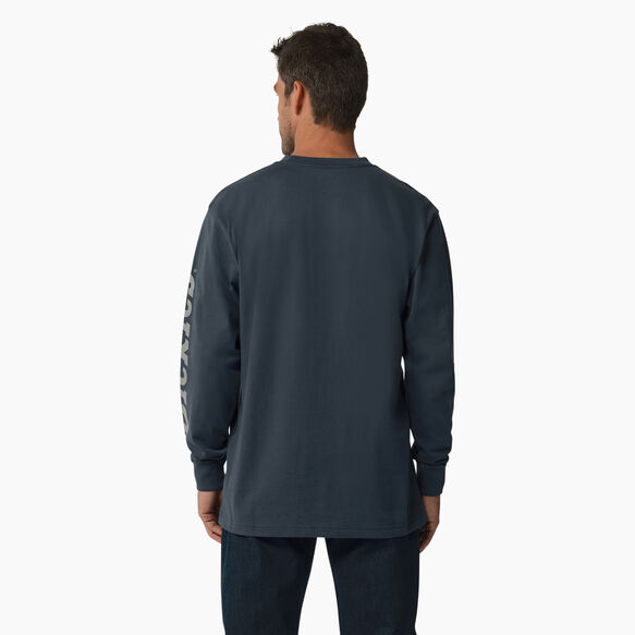 Long Sleeve Heavyweight Logo T-Shirt - Airforce Blue &#40;AF&#41;