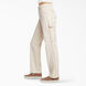 Dickies Girl Juniors&#39; Relaxed Fit Carpenter Pants - Natural Beige &#40;NT&#41;