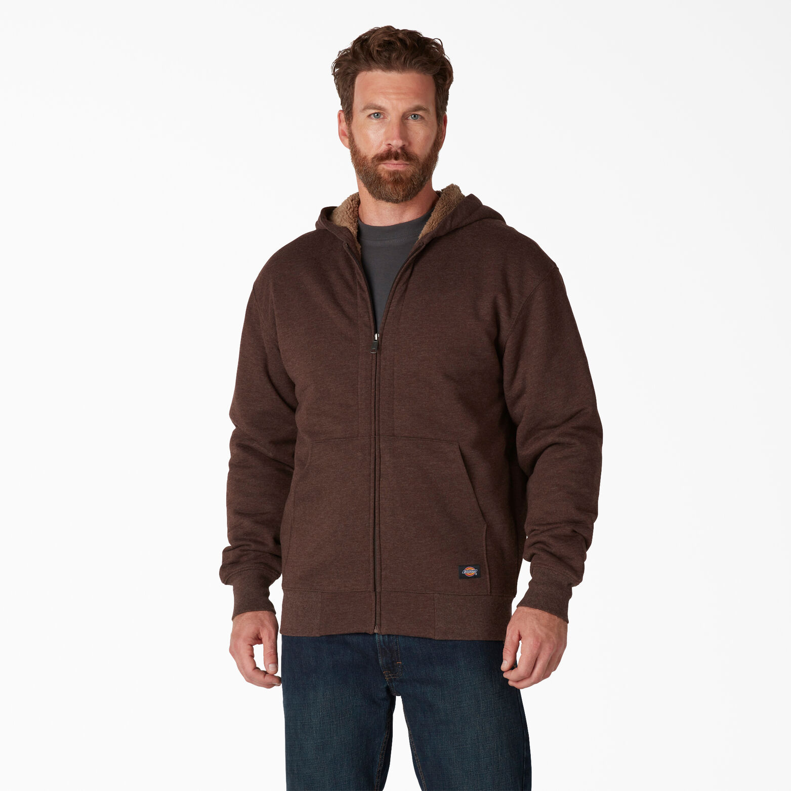 fleece full zip jacket