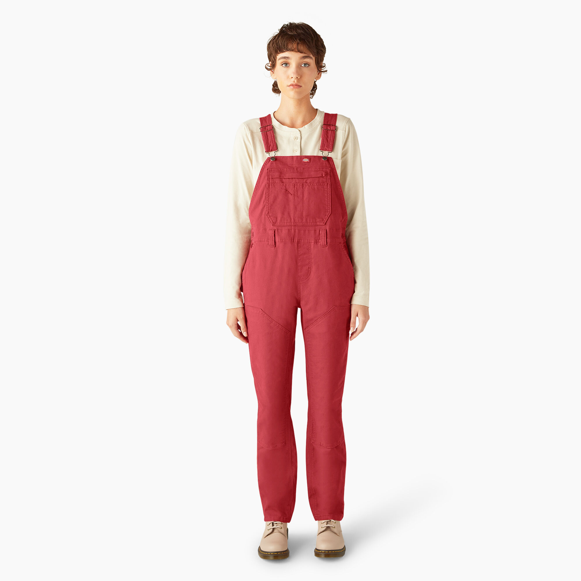 Dickies red overall dress shop