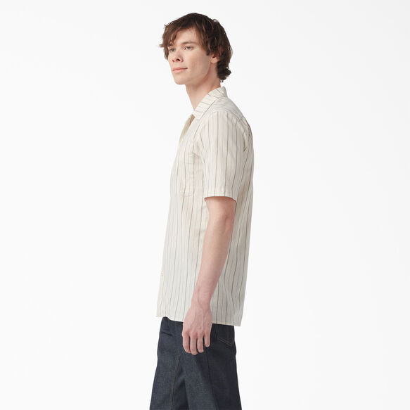 Dickies 1922 Striped Short Sleeve Shirt - Rinsed Gray &#40;RGY&#41;