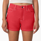 Women&#39;s High Waisted Carpenter Shorts, 3&quot; - Bittersweet &#40;BW2&#41;