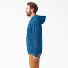 Water Repellent Sleeve Logo Hoodie - Vallarta Blue &#40;V2B&#41;