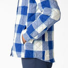 Women&rsquo;s Flannel Hooded Shirt Jacket - Surf Blue Campside Plaid &#40;A1L&#41;