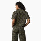 Women&#39;s Drewsey Cropped Work Shirt - Military Green Glitch Camo &#40;MPE&#41;