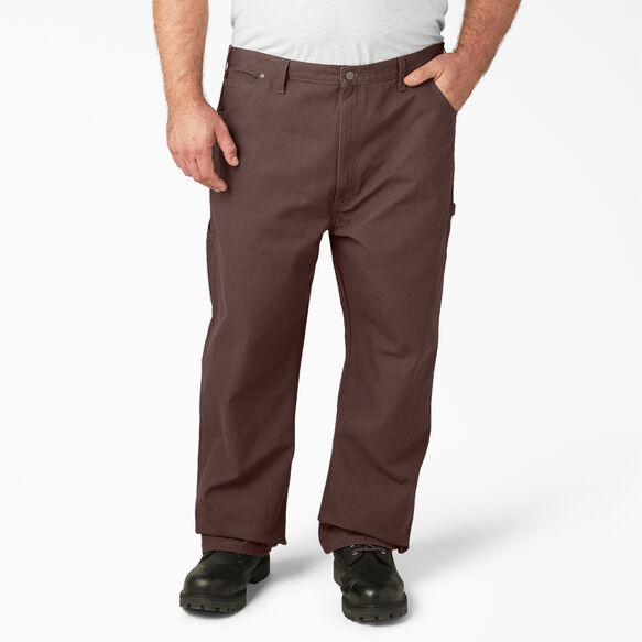 Relaxed Fit Heavyweight Duck Carpenter Pants - Rinsed Timber Brown &#40;RTB&#41;