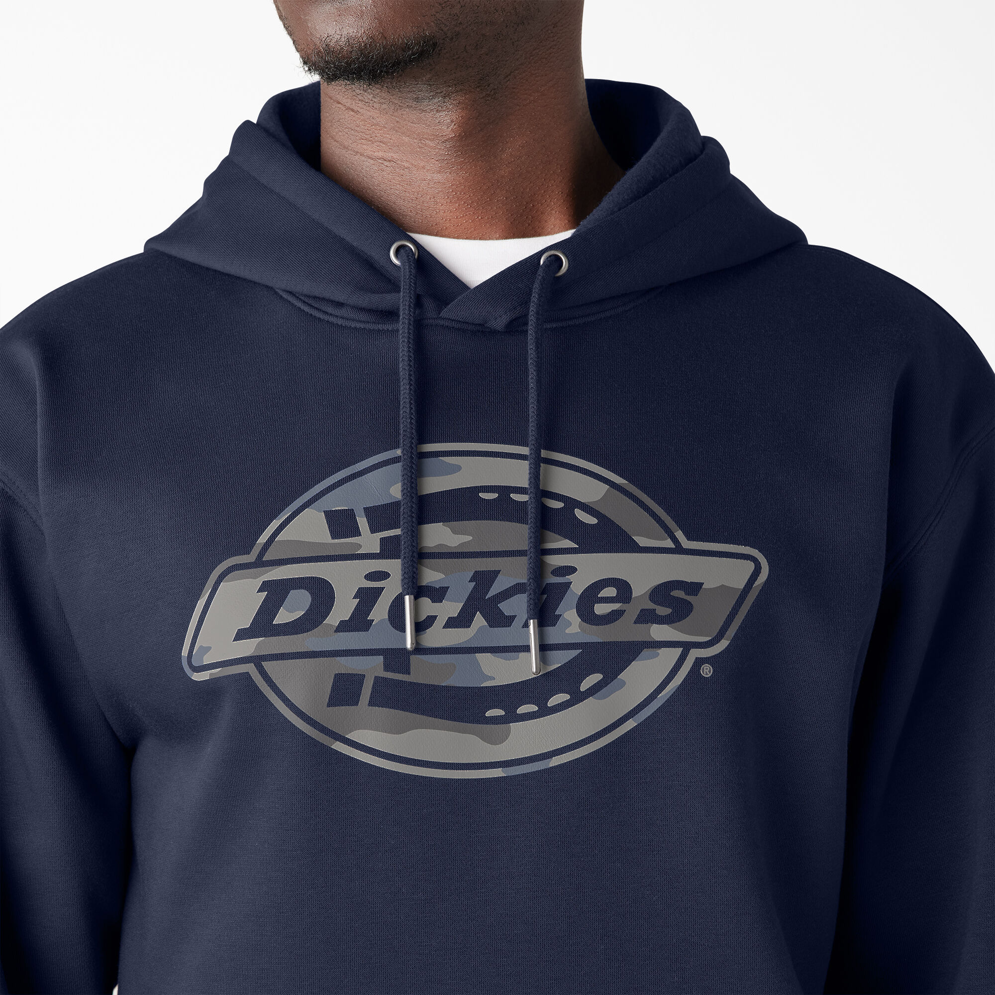Water Repellent Camo Logo Hoodie