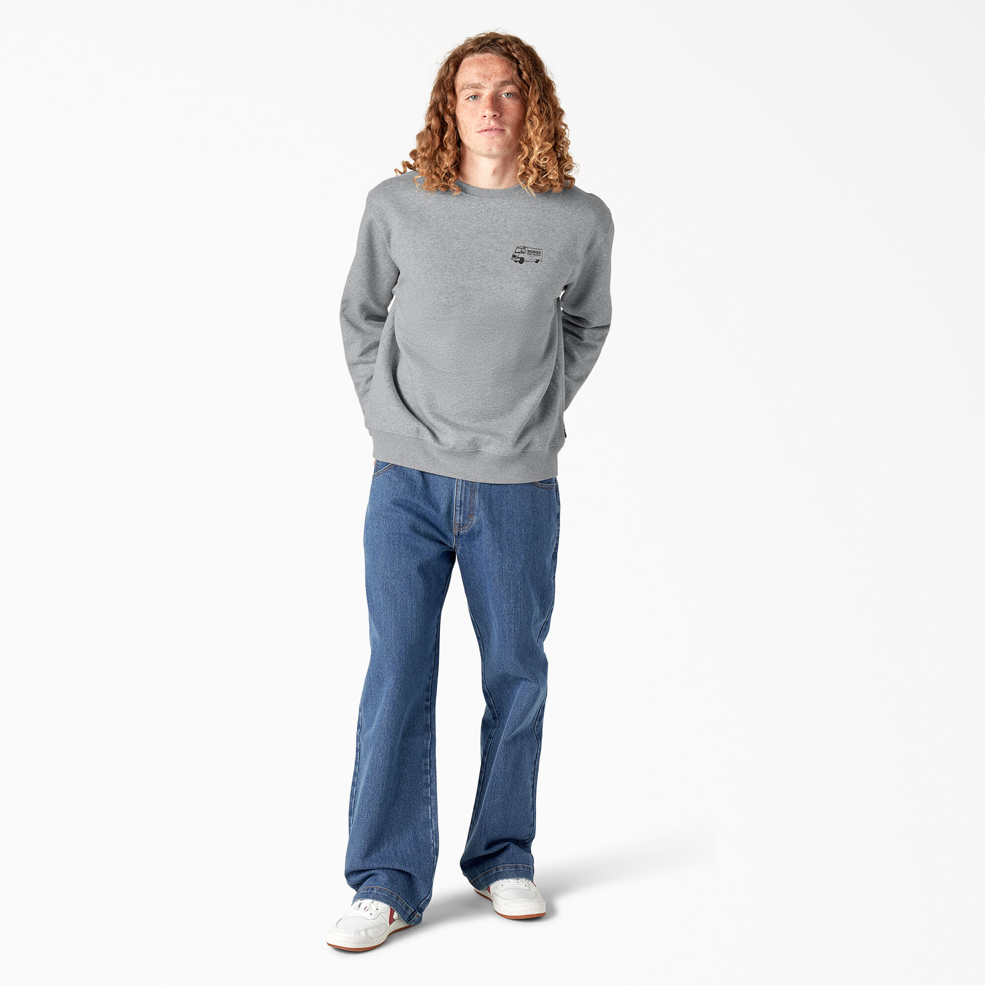 Dickies sales sweatshirt grey