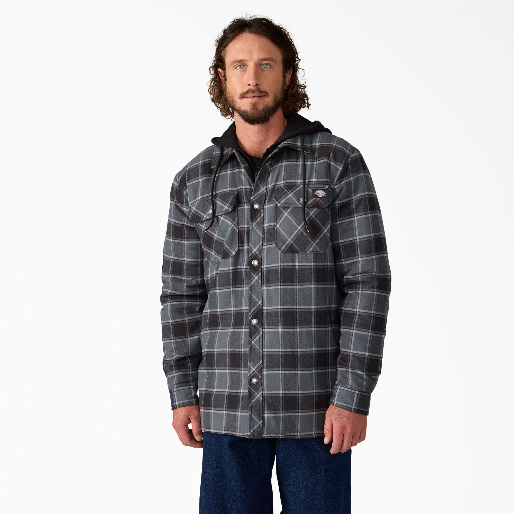 RHC 別注ディッキーズ Dickies Work Jacket グレーL Men's Coats & Jackets – Durable Workwear - Gray | Dickies US