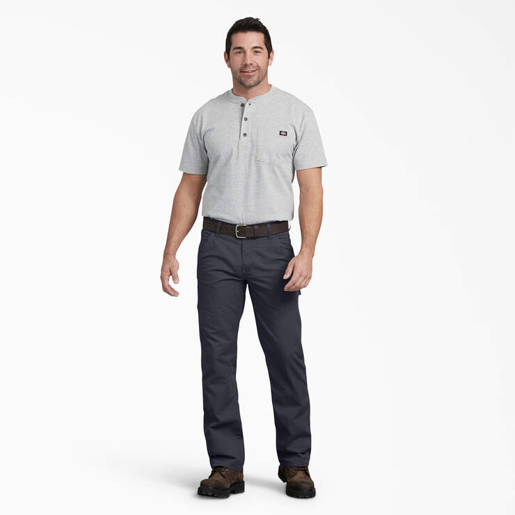 Regular Fit Ripstop Carpenter Pants - Rinsed Diesel Gray (RYG) image number 4