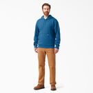 Water Repellent Sleeve Logo Hoodie - Vallarta Blue &#40;V2B&#41;