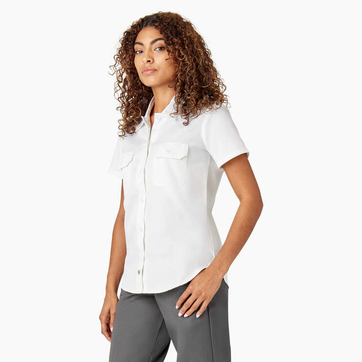 Women's 574 Original Work Shirt - White (WSH) image number 3