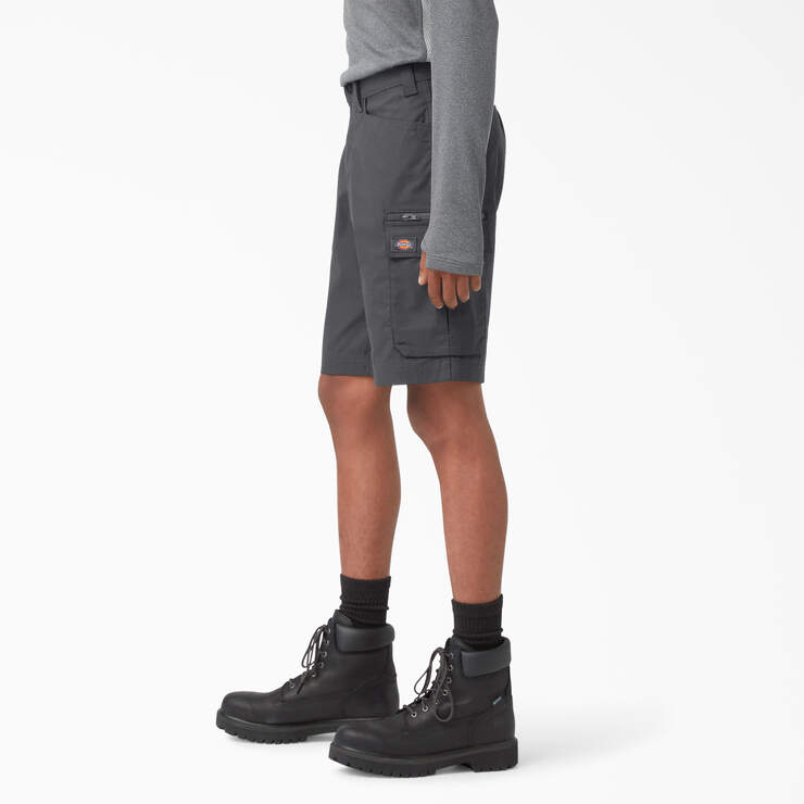 FLEX Temp-iQ® 365 Regular Fit Shorts, 11" - Graphite Gray (GA) image number 3