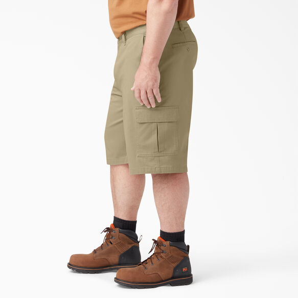 Loose Fit Work Shorts, 13&quot; - Rinsed Khaki &#40;RKH&#41;