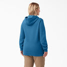 Women&#39;s Plus Heavyweight Logo Sleeve Pullover - Vallarta Blue &#40;V2B&#41;