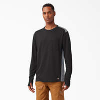 Temp-iQ® 365 Long Sleeve Pocket T-Shirt - Black (KBK)
