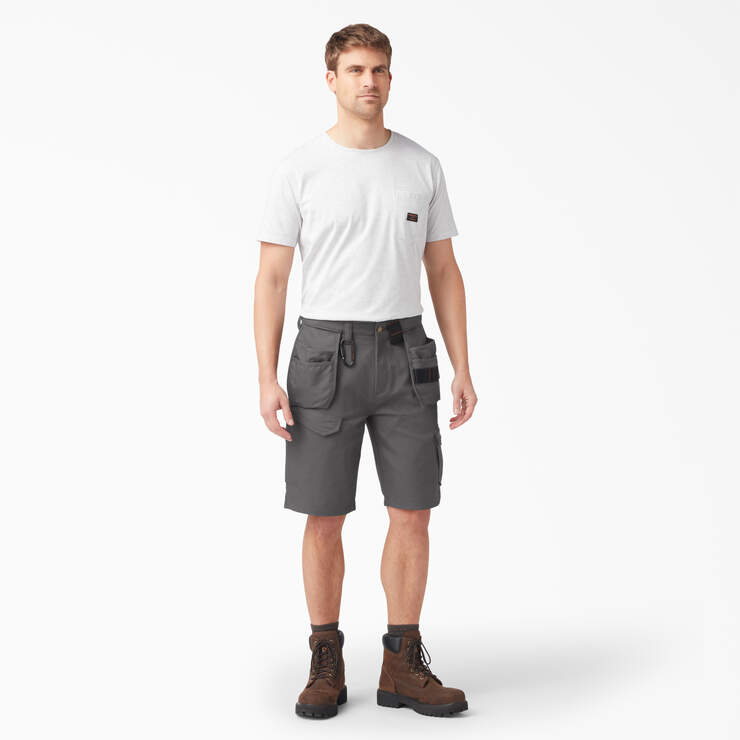 Traeger x Dickies FLEX Relaxed Fit Shorts, 11" - Slate Gray (SL) image number 4