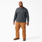 Long Sleeve Heavyweight Crew Neck T-Shirt - Charcoal Gray &#40;CH&#41;