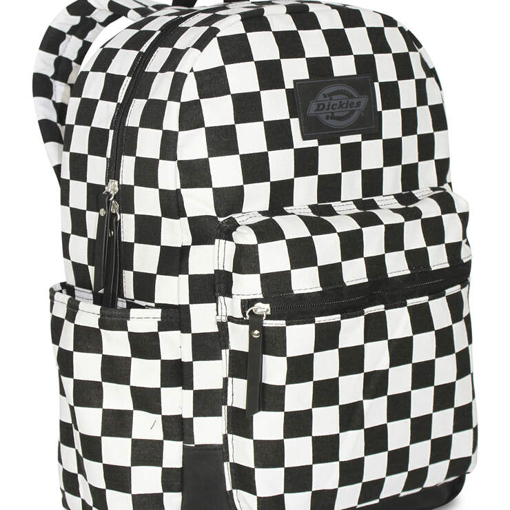Colton Black Checkered Backpack - Black White Checkered (CBW) image number 3