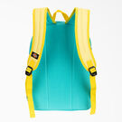 Pink Colorblock Student Backpack - Lemon Yellow &#40;LE&#41;
