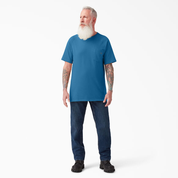 Cooling Short Sleeve Pocket T-Shirt - Vallarta Blue &#40;V2B&#41;