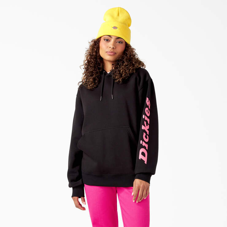 Breast Cancer Awareness Logo Hoodie - Black (KBK) image number 5