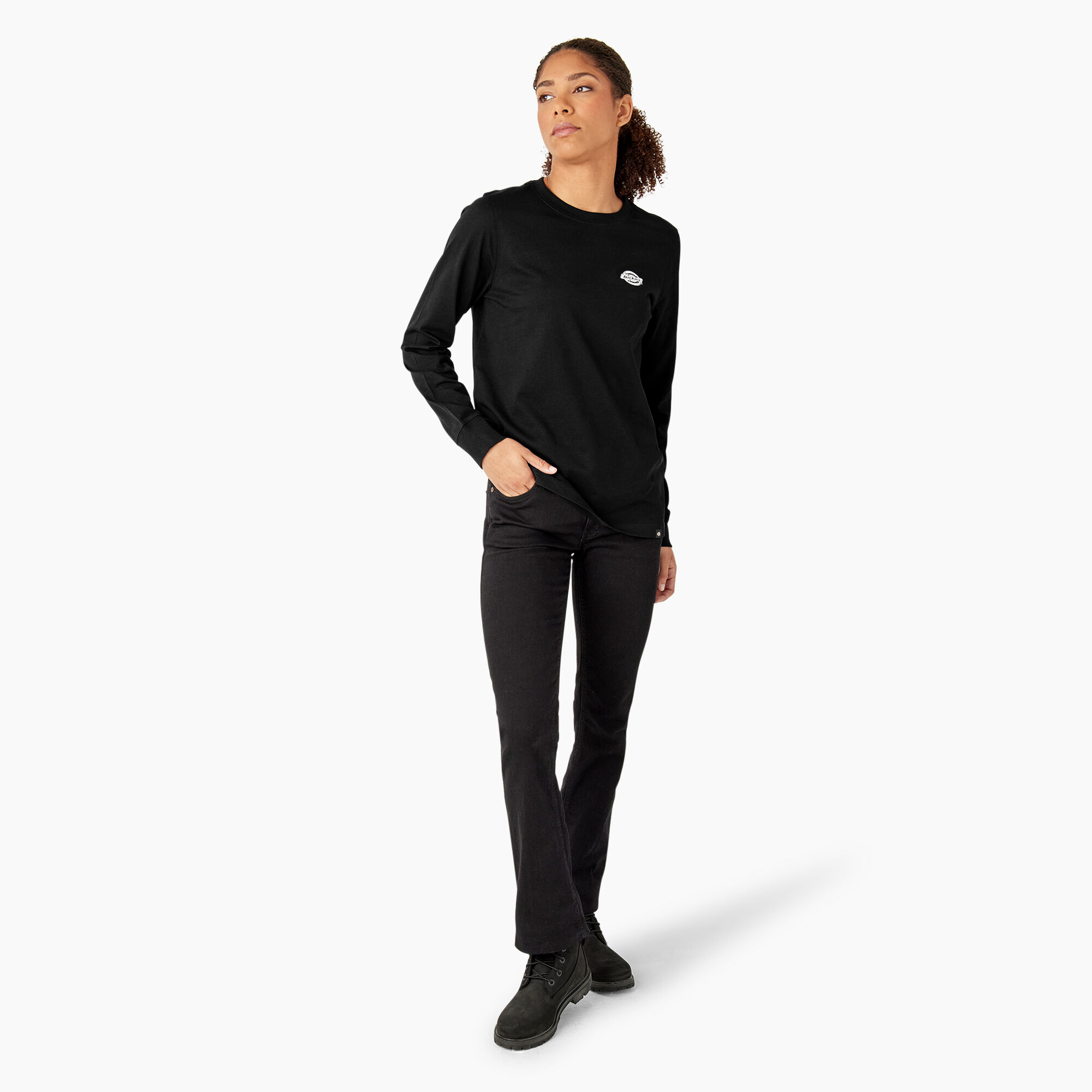 ディッキーズ Dickies 【 S/S Loretto W Tee Black Women 】 レディース showimage_ee21a2fa-4b73-44d8-