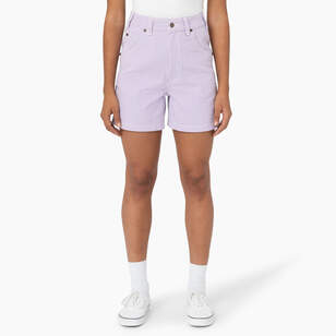 Women's Regular Fit Hickory Stripe Shorts, 5"