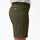 Women&#39;s Cooling Shorts, 9&quot; - Military Green &#40;ML&#41;