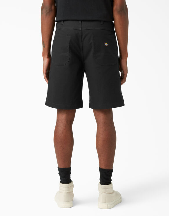 Drill Chap Front Shorts, 9&quot; - Rinsed Black &#40;RBK&#41;