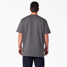 Heavyweight Heathered Short Sleeve Pocket T-Shirt - Charcoal Gray Heather &#40;CGH&#41;