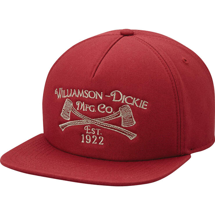 Dickies '67 5-Panel Snap Back Cap - Red (RD) image number 1