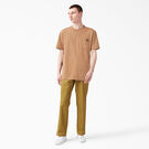 Heavyweight Heathered Short Sleeve Pocket T-Shirt - Brown Duck Heather &#40;BDH&#41;