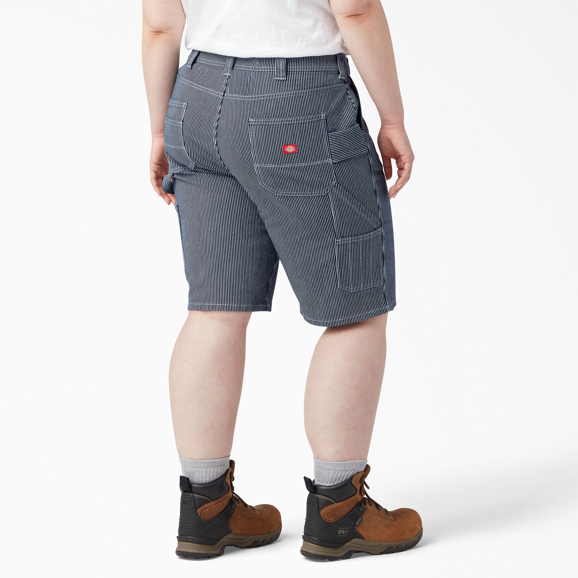 plus white shorts