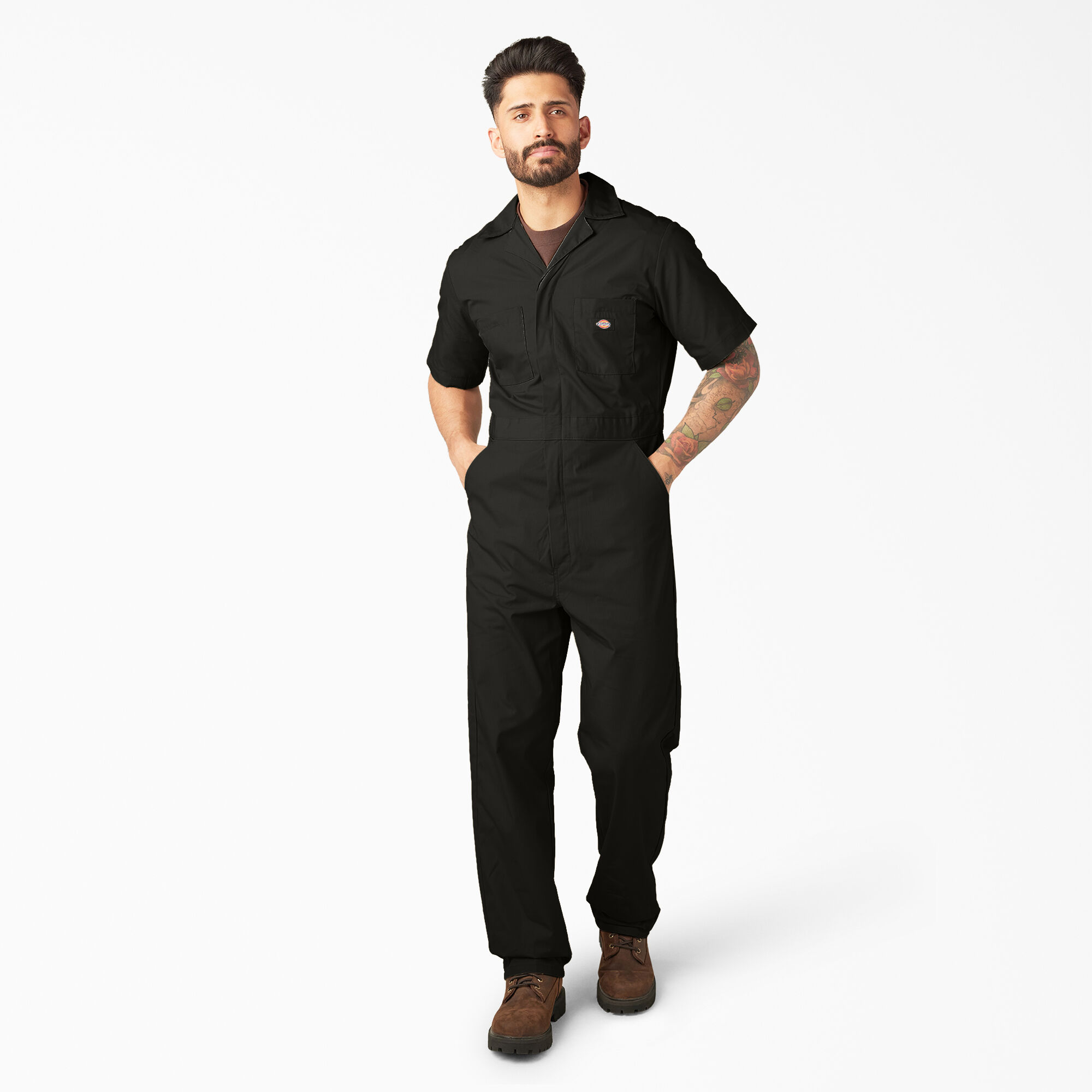 Dickies jumpsuit red shop