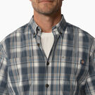 Short Sleeve Woven Shirt - Airforce Blue High Plains &#40;B1J&#41;