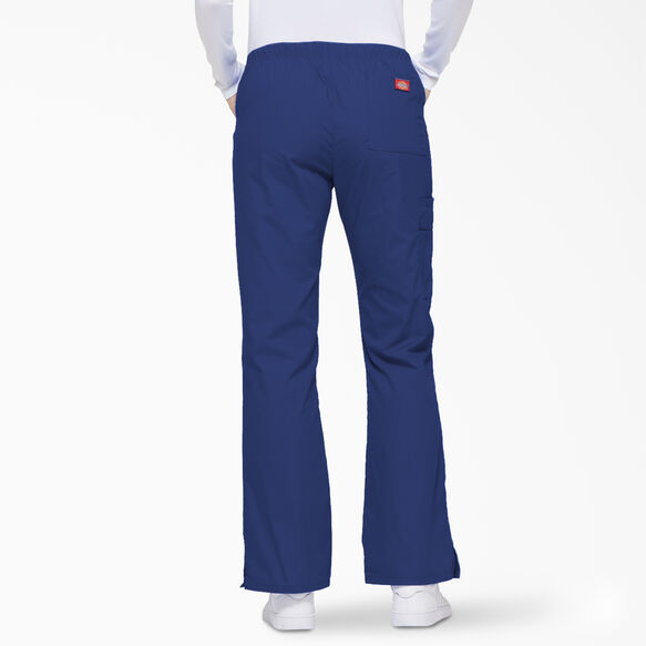 Women&#39;s EDS Signature Flare Leg Cargo Scrub Pants - Galaxy Blue &#40;GBL&#41;