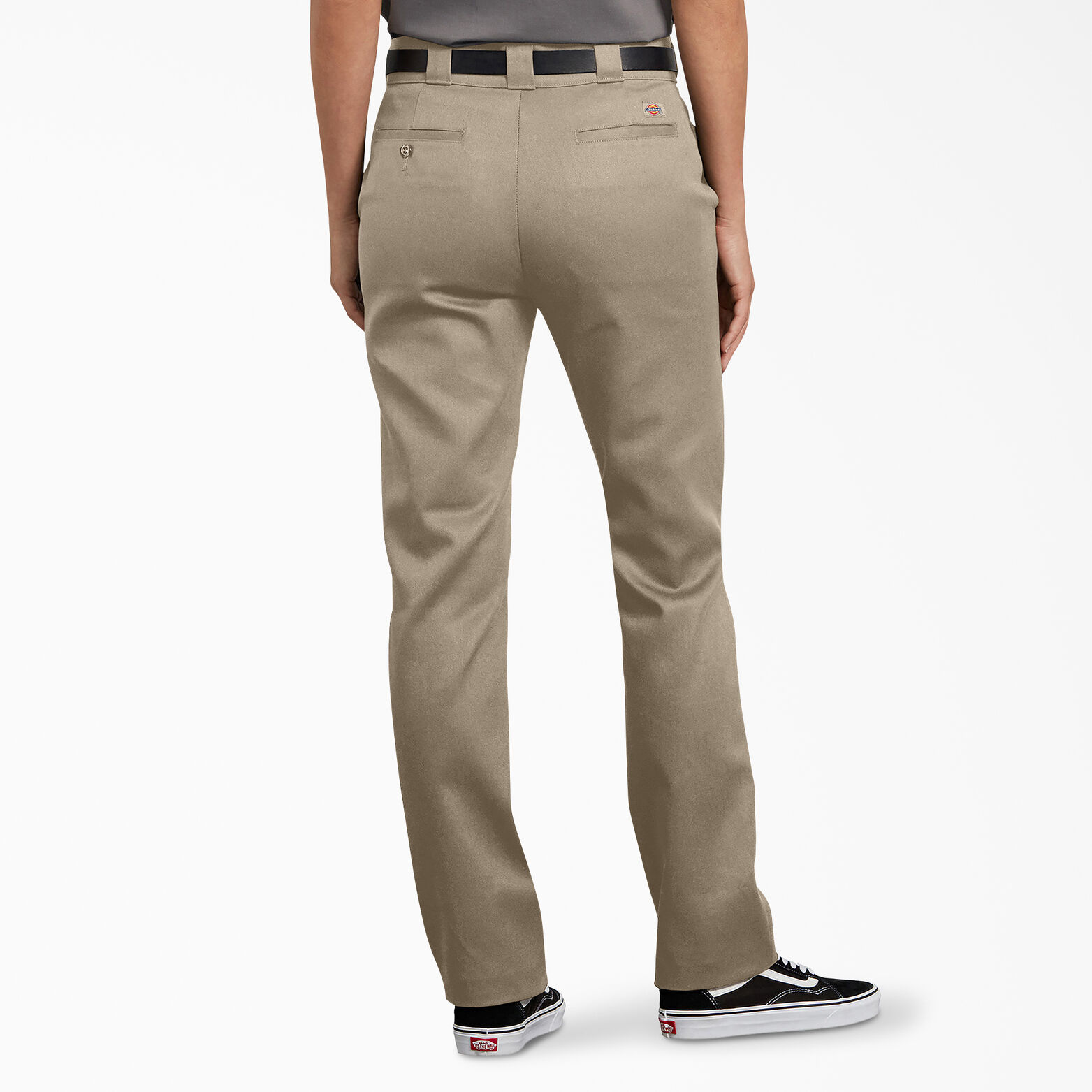 Women's FLEX Slim Fit Work Pants , Desert Khaki 12 | Women's Pants| Dickies
