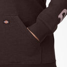 Women&#39;s Plus Heavyweight Logo Sleeve Hoodie - Chocolate Brown Heather &#40;CBH&#41;