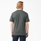 Heavyweight Heathered Short Sleeve Pocket T-Shirt - Hunter Green &#40;GHH&#41;