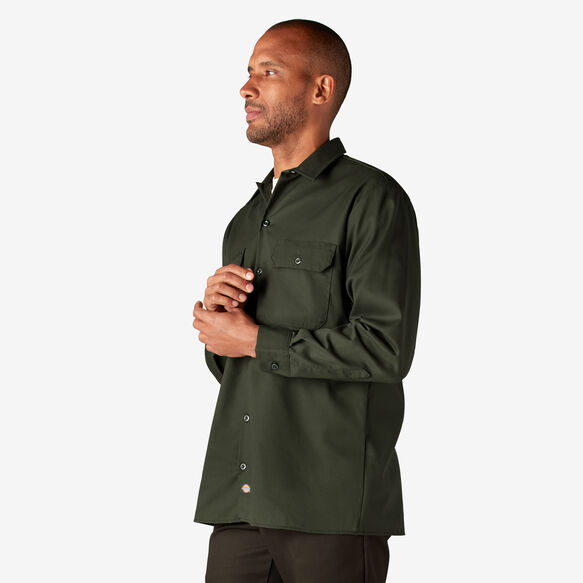 Long Sleeve Work Shirt - Olive Green &#40;OG&#41;