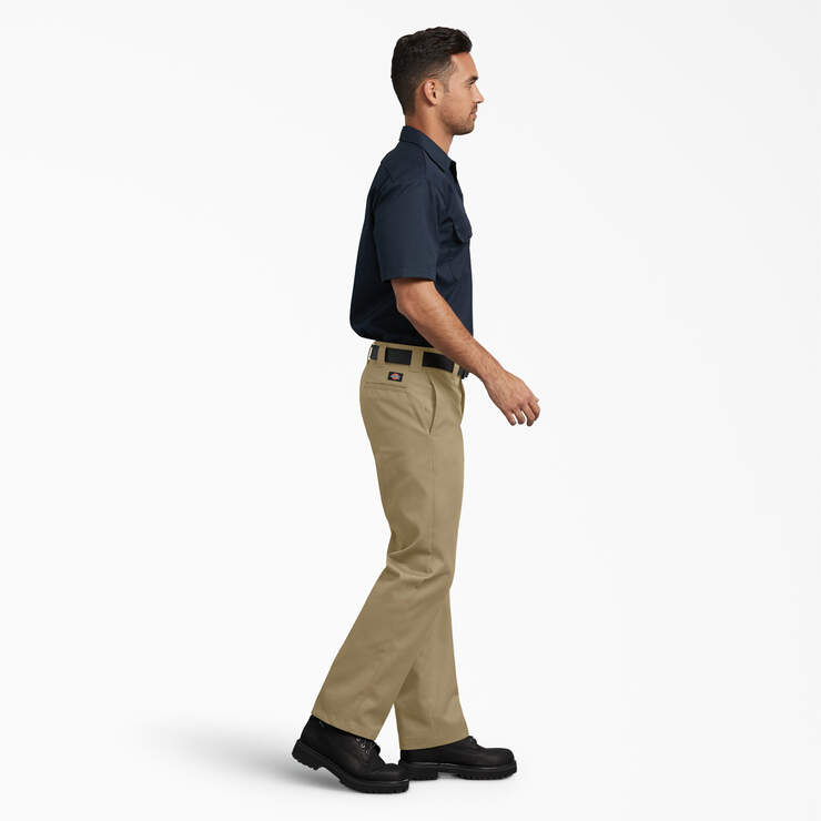 873 Slim Fit Work Pants - Khaki (KH) image number 6