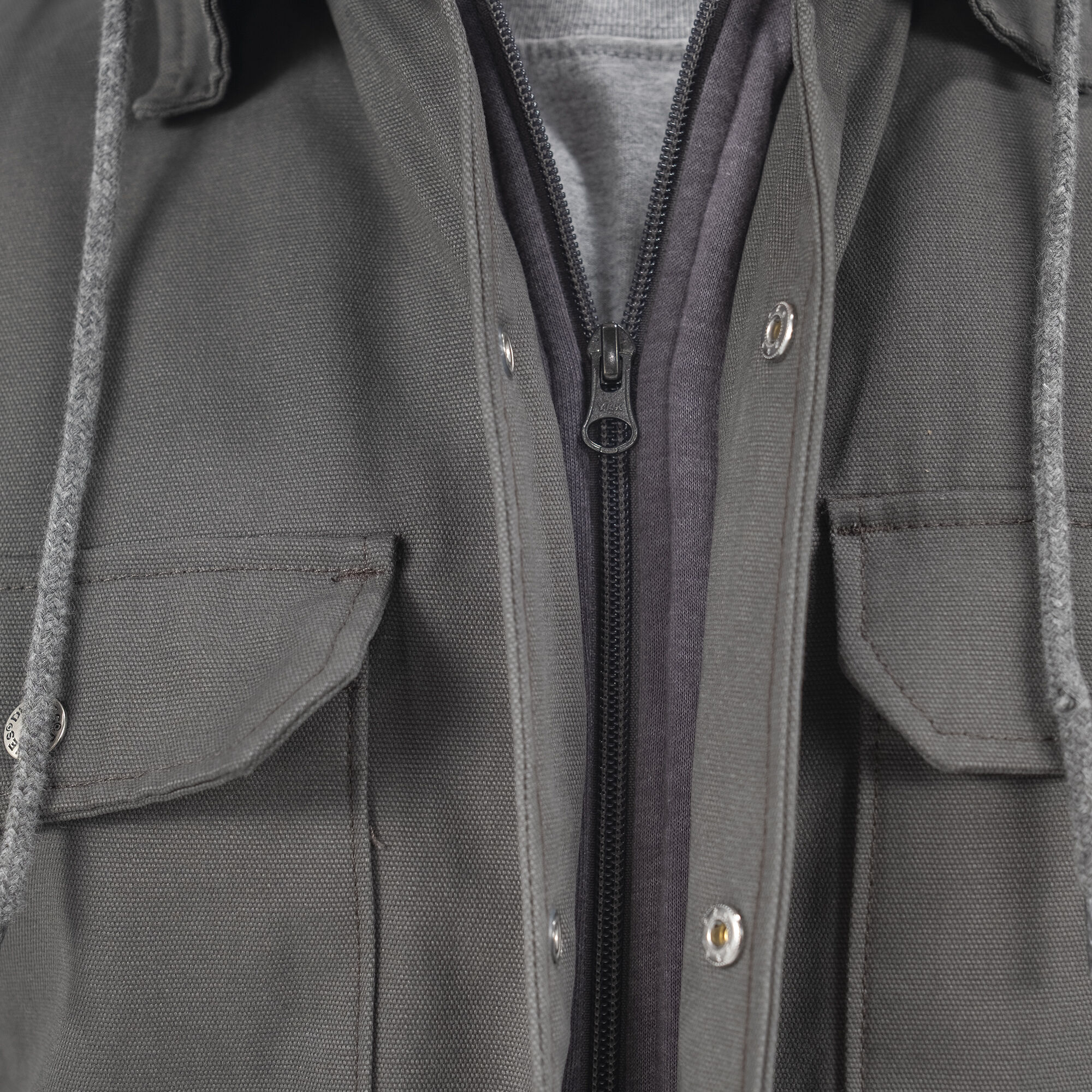 Dickies hooded top shirt jacket